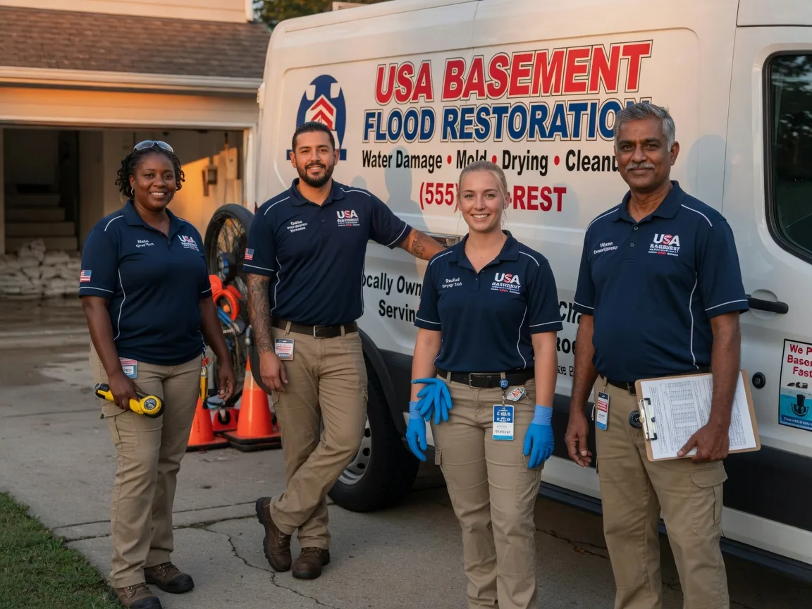 Basement Flood Cleanup company in Middle Point, OH